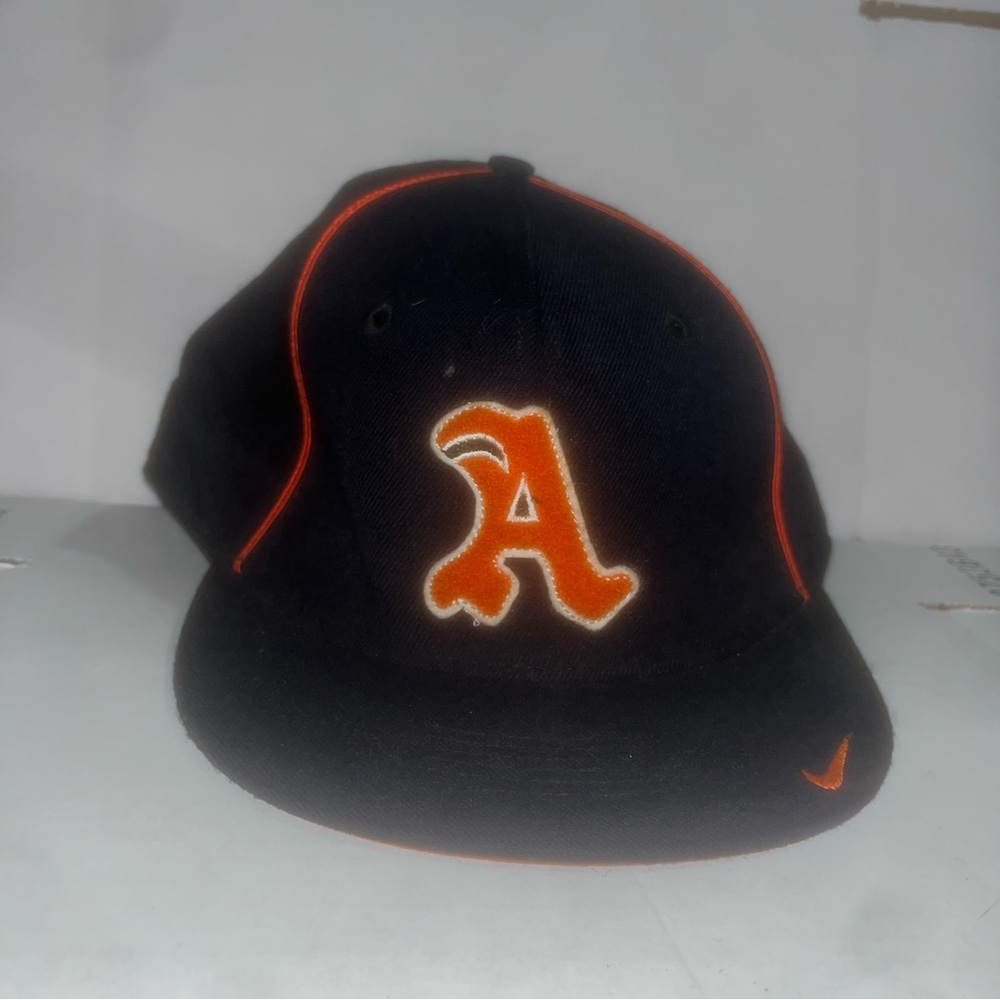 Black and Orange Nike Cap